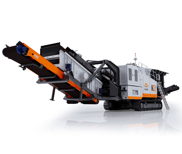 K8履帶移動(dòng)反擊式破碎站